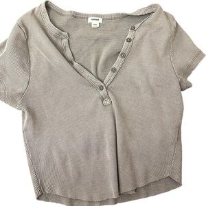 garage women’s gray tshirt